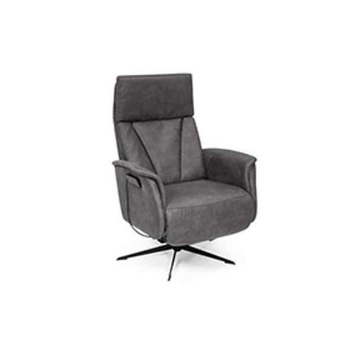 Relaxfauteuil Elst - relaxfauteuils - Grijs, Huis en Inrichting, Stoelen, Grijs, Nieuw, Stof