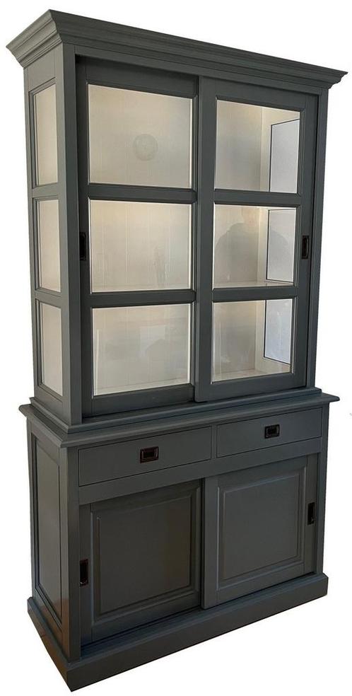 Buffetkast blauwgrijs Putten 120 x 220cm, Huis en Inrichting, Kasten | Buffetkasten, Ophalen of Verzenden