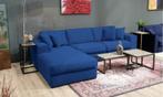 Loungebank Berlicum - loungebanken - Blauw, Nieuw, Stof