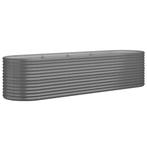 Verhoogde Plantenbak Grijs - OP = OP - Tuin Musthave!, Tuin en Terras, 100 cm of meer, Nieuw, Ophalen of Verzenden, Metaal