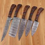 Keukenmes - Chefs knife - Gevouwen staal, hout - Noord, Antiek en Kunst