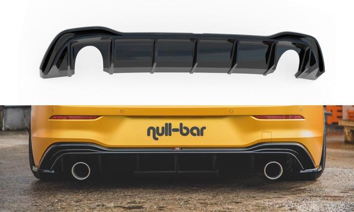 GTI Look Aggressive Diffuser voor Volkswagen Golf 8, Auto-onderdelen, Carrosserie en Plaatwerk, Achter, Nieuw, Volkswagen, Ophalen of Verzenden