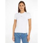Calvin Klein T-shirt WOVEN LABEL RIB BABY TEE, Verzenden, Nieuw
