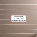 Winkel nterieur slatwall en restanten partij