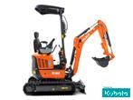 DELEKS® S100 Zero-Tail-Swing 1t Mini graafmachine 3-c Kubota, Ophalen of Verzenden, Graafmachine