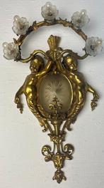 Wandlamp - Verguld messing