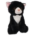 Knuffel Kat Zwart Tuxedo - 14 cm NIEUW, Kinderen en Baby's, Speelgoed | Knuffels en Pluche, Ophalen of Verzenden, Nieuw