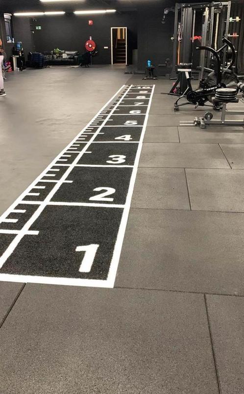 SPRINTRACK MULTIPLAY NUMBERS PRO 10x1m SPORTVLOER GRAS, Sport en Fitness, Fitnessapparatuur, Nieuw, Verzenden