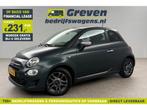 Fiat 500 0.9 TwinAir Turbo Rockstar LED Pano View Clima PDC, Auto's, Handgeschakeld, Nieuw, Benzine, Groen