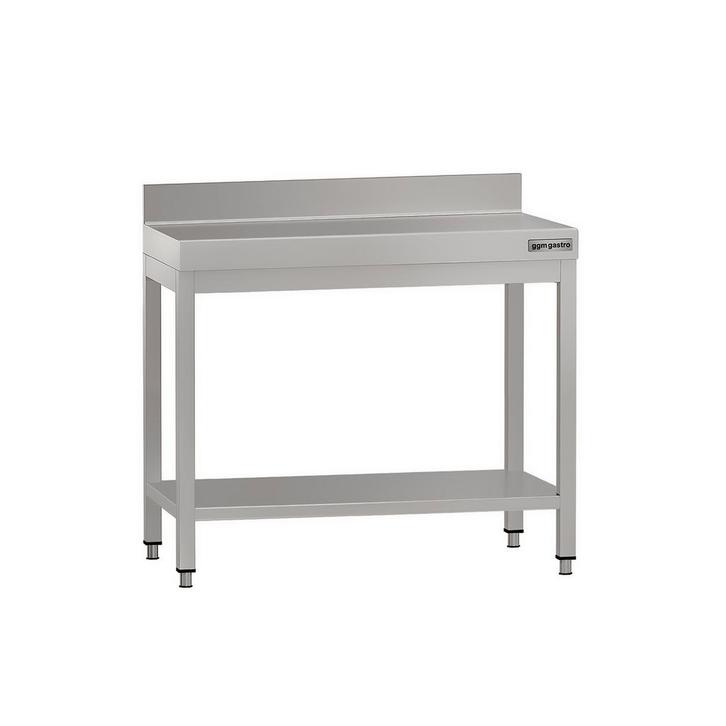 GGM Gastro | RVS werktafel ECO - 800x600mm - met onderplank, Zakelijke goederen, Horeca | Meubilair en Inrichting, Nieuw in verpakking
