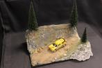 Diorama berg rally proef 1:43 #1, Hobby en Vrije tijd, Ophalen of Verzenden, Nieuw, 1:35 tot 1:50, Diorama