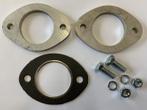 2,5 inch 2-gaats flens kits incl. pakking, Auto-onderdelen, Uitlaatsystemen, Ophalen of Verzenden, Nieuw