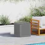 vidaXL Tuinopbergbox 55x53x57 cm polypropeen lichtgrijs, Verzenden, Nieuw