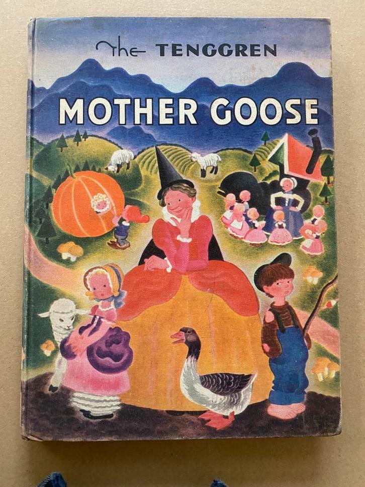The Tenggren Mother Goose  - 1960 - prachtige illustraties, Boeken, Prentenboeken en Plaatjesalbums, Prentenboek, Gelezen, Ophalen of Verzenden