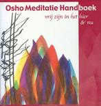 Osho meditatie handboek - Osho (Bhagwan Shree Rajneesh) - 97, Boeken, Verzenden, Nieuw