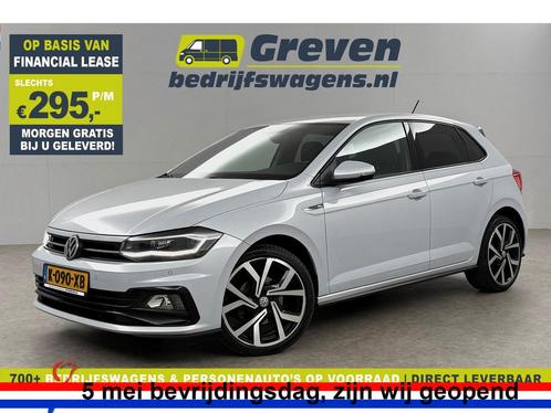 Volkswagen Polo 1.6 TDI Highline R-Line AUT Cam LED Virtual, Auto's, Volkswagen, Automaat, Diesel, Zilver of Grijs, Verzenden