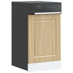 vidaXL Vaatwaspaneel Porto 45x1,5x67 cm bewerkt hout sonoma, Verzenden, Nieuw, Bruin