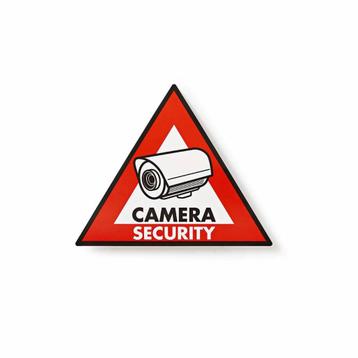 Waarschuwingssticker Pictogram camerabeveiliging Set van 5 s beschikbaar voor biedingen