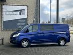 Ford Transit Custom 290 2.2 TDCI L2H1*DC*CAMERA*A/C*LEER*NAV, Auto's, Euro 5, Stof, Gebruikt, Overige kleuren