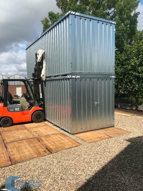 Container met stevige vloer voor machine + zwaar gereedschap, Doe-het-zelf en Verbouw, Containers