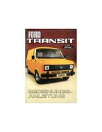 1979 FORD TRANSIT INSTRUCTIEBOEKJE DUITS
