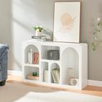 Commode Vågå dressoir 110x30x70 cm wit [en.casa], Verzenden, Nieuw