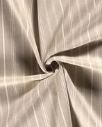Viscose Linnen Strepen Beige, Nieuw, Beige