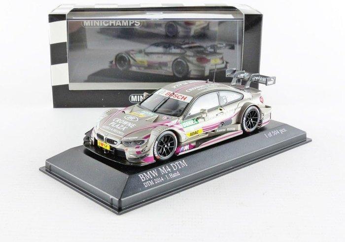 Minichamps 1:43 - Model raceauto - BMW M4 DTM (F82) BMW Team, Hobby en Vrije tijd, Modelauto's | 1:5 tot 1:12