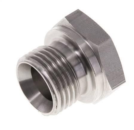 Plug G1/2 RVS met Externe Hex 60° conus 300bar (4215.0psi), Doe-het-zelf en Verbouw, Overige Doe-het-zelf en Verbouw, Nieuw, Verzenden
