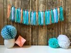 Tassel Slinger Blauw Pastel - 5 Meter, Ophalen of Verzenden, Nieuw