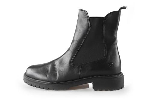 Tamaris Chelsea boots in maat 40 Zwart | 10% extra korting, Kleding | Dames, Schoenen, Zwart, Zo goed als nieuw, Overige typen