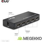 CLUB3D 1 to 4 HDMITM Splitter 4K120Hz, Computers en Software, Verzenden, Nieuw