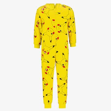 Pokemon Pikachu onesie geel maat 110/116 van Scapino - Nu me beschikbaar voor biedingen