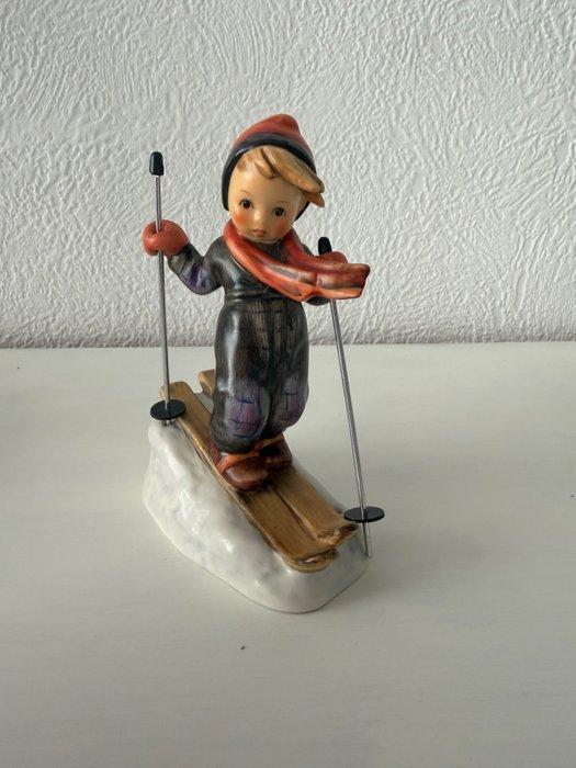 Hummel - M.I. Hummel - Figuur - Kind auf Skiern - TMK6 -, Antiek en Kunst, Curiosa en Brocante