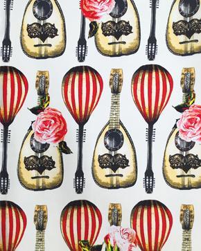 Italiaanse zijde Guitars, Hobby en Vrije tijd, Stoffen en Lappen, Overige kleuren, Nieuw