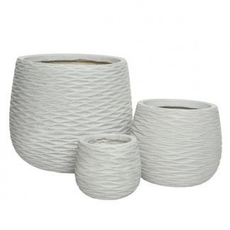 Bloempot | Decoris | Ø 42.5 centimeter | 3 stuks, Tuin en Terras, Bloempotten, Nieuw, Verzenden
