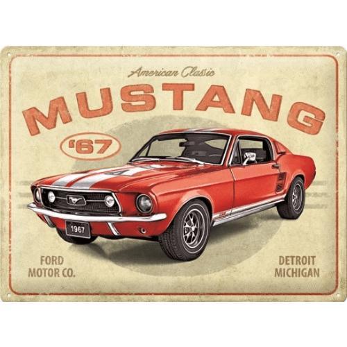 Wandbord reclamebord Ford Mustang schild Parking, Verzamelen, Automerken, Motoren en Formule 1, Nieuw, Ophalen of Verzenden