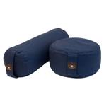 Pakket bolster en meditatiekussen - indigo, Sport en Fitness, Overige Sport en Fitness, Verzenden, Nieuw