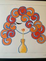 Bernard Villemot - Lithographie originale Orangina