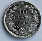 Nederland. Willem III. 10 Cents 1855/53