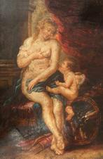 Peter Paul Rubens (1577-1640) - Venere e cupido, Antiek en Kunst, Kunst | Schilderijen | Klassiek