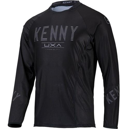 Cross shirt Kenny Titanium Zwart - MAAT XXXL, Motoren, Kleding | Motorkleding, Nieuw met kaartje, Motorcrosskleding, Verzenden