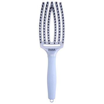 Olivia Garden  FingerBrush Boar&Nylon Polar Blue  New beschikbaar voor biedingen