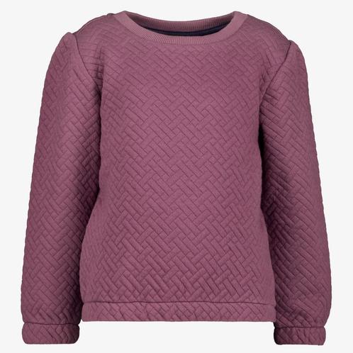 TwoDay meisjes sweater met structuur paars maat 110/116, Kleding | Dames, Truien en Vesten, Nieuw, Verzenden