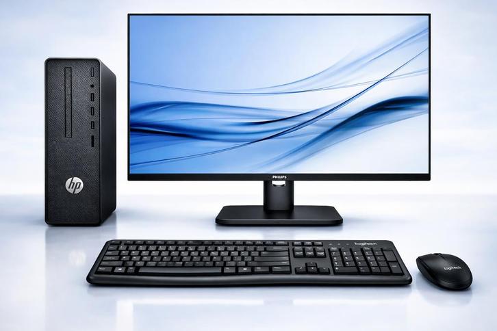 HP 290 G3 - i3 10105 - 8GB DDR4 - 256 GB SSD NVMe - Windo..., Computers en Software, Desktop Pc's, Nieuw, Ophalen of Verzenden