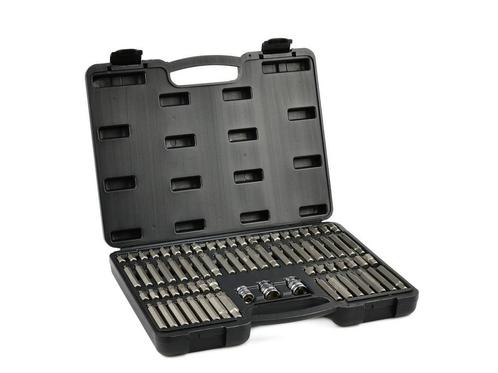 Bitset - 75 Delig - Inbus, Torx, Spline En Ribe Bit Set - GE, Doe-het-zelf en Verbouw, Gereedschap | Handgereedschap, Nieuw, Ophalen of Verzenden