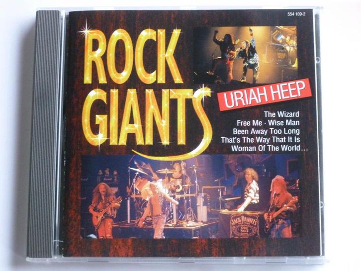 Uriah Heep - Rock Giants, Cd's en Dvd's, Cd's | Rock, Zo goed als nieuw, Verzenden
