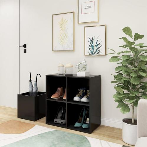 vidaXL Opbergkast 105x35,5x70 cm bewerkt hout grijs, Huis en Inrichting, Kasten | Schoenenrekken, Nieuw, Verzenden