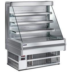 Kooltoonbank INOX met 4 schappen 100 cm HorecaTraders, Zakelijke goederen, Horeca | Keukenapparatuur, Verzenden