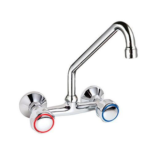 GGM Gastro | Tweegats wandmengkraan 1000 - met 300mm | WM1, Zakelijke goederen, Horeca | Keukenapparatuur, Verzenden